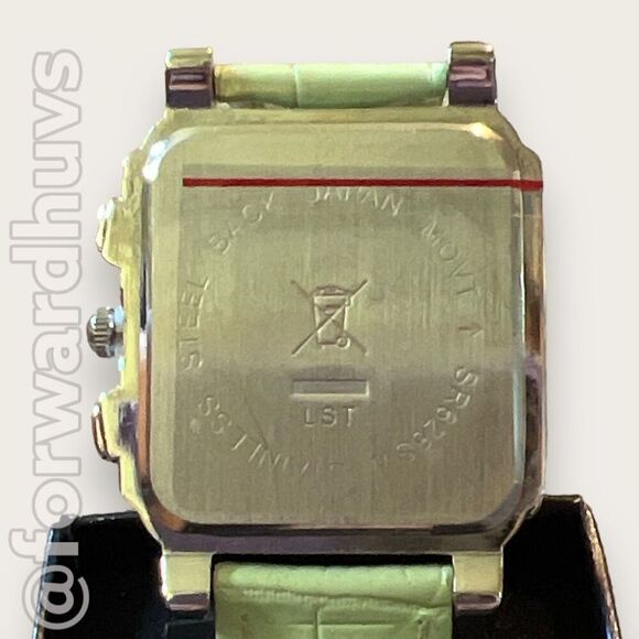 Bundle Sale 3 for $15 | Avon Pretty Green Pastel Strap Watch New In Box - Picture 6 of 11